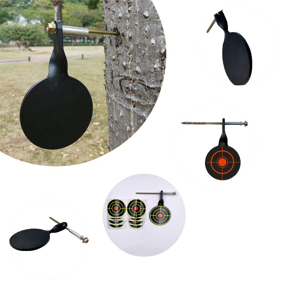 Practice Target Board - Verstärktes 8cm Schleuder-Trainingsziel, Schießübungs-Zielbrett für kleine