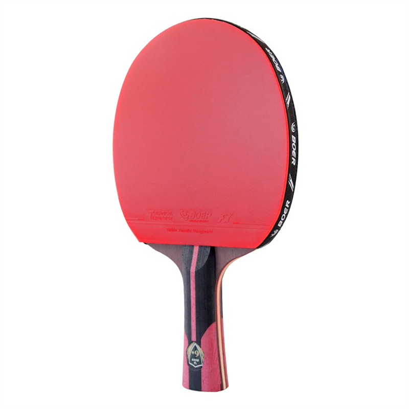 Table Tennis No 1 - BOER 1-teiliger Carbon Black Blade Tischtennisschläger