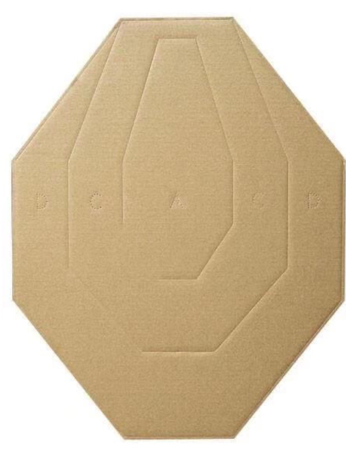 Practice Target Board - IPSC IDPA Zielpapier, gewellte doppelseitige Halbkörper-Trainings-Schießscheibe