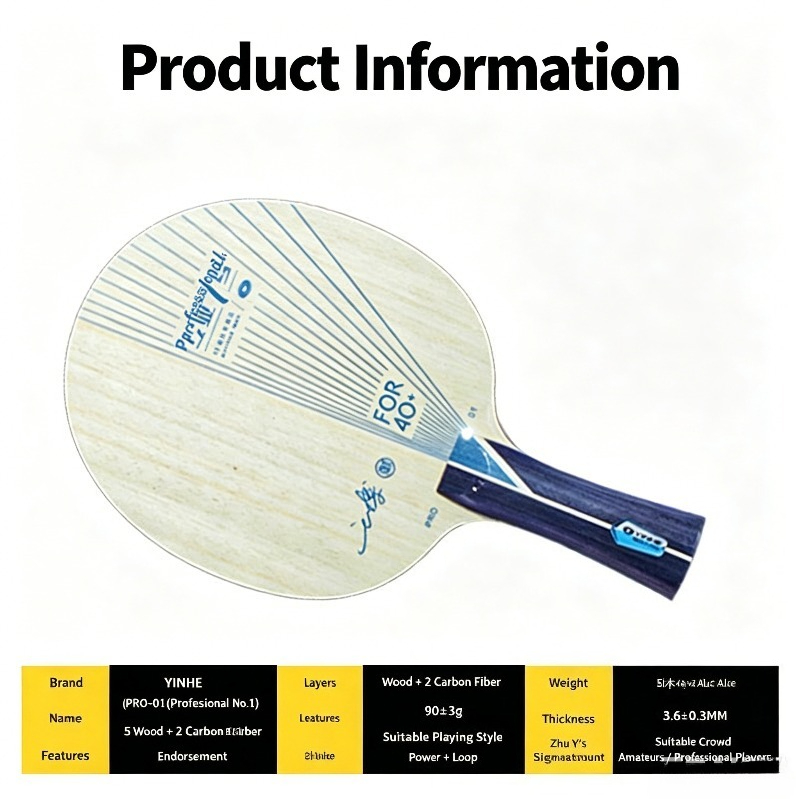 Original YINHE PRO 01 Tischten – Table Tennis No 1 Bewertung und Preis