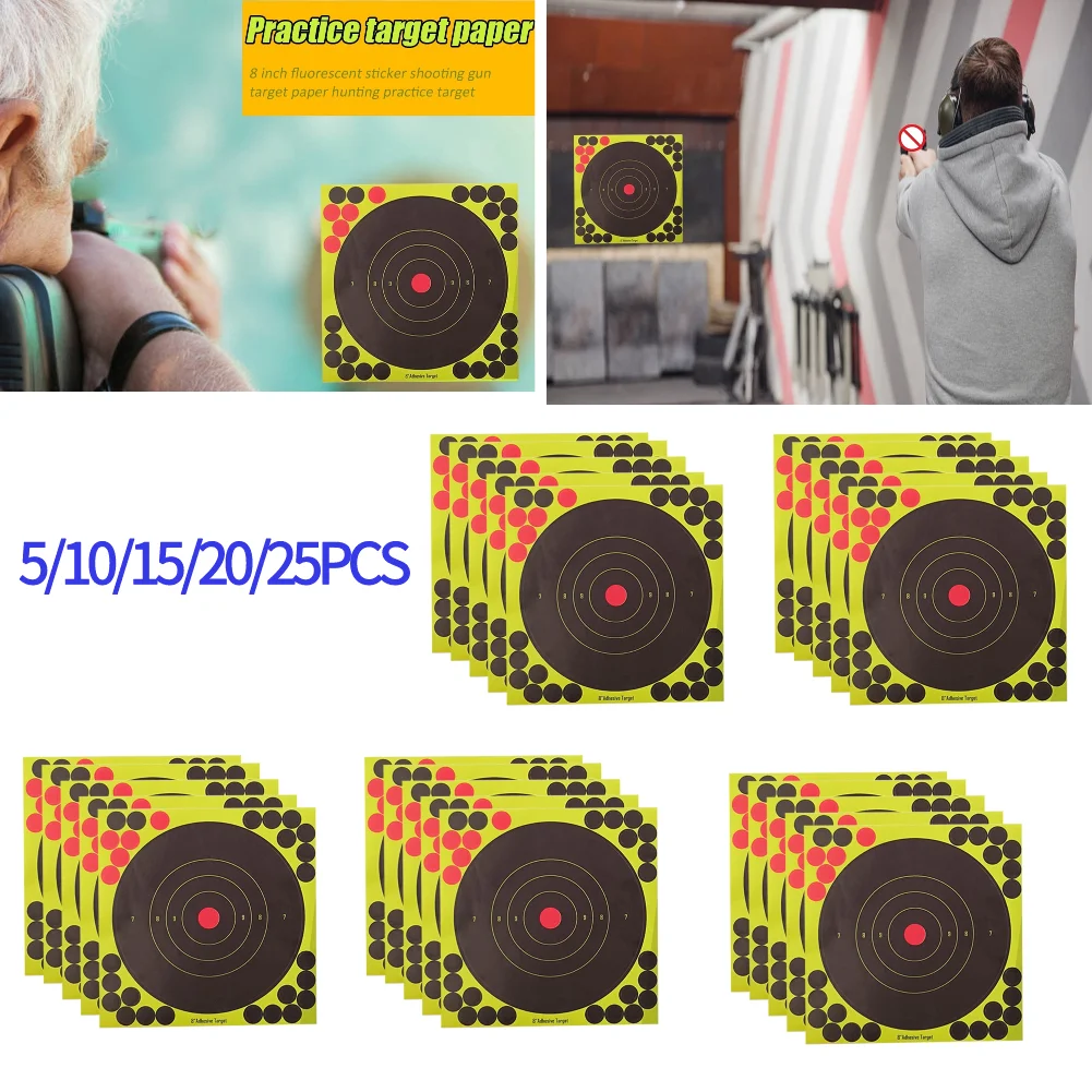 5/10/15/20/25 Stück 20,3 cm gr – Practice Target Board Bewertung und Preis