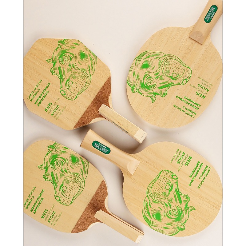 JEELS Green Hippo 1-lagiges Ay – Table Tennis Japanese Bewertung und Preis