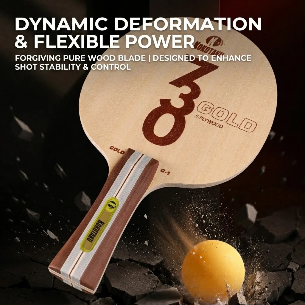 Kokutaku Tischtennisschläger F – Table Tennis Game Bewertung und Preis