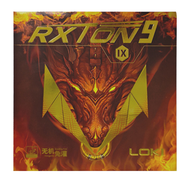 LOKI RXTON 9 Tischtennisbelag  – Table Tennis Game Bewertung und Preis