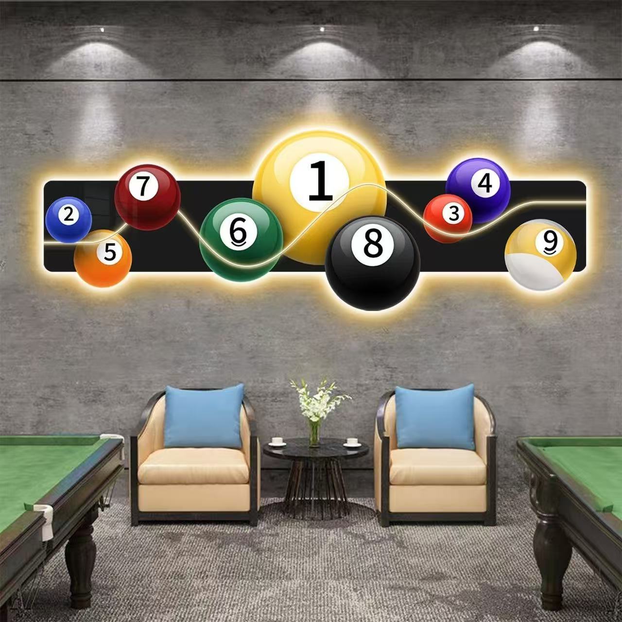 Billardhallen-Dekorationsgemäl – Table Tennis No 1 Bewertung und Preis