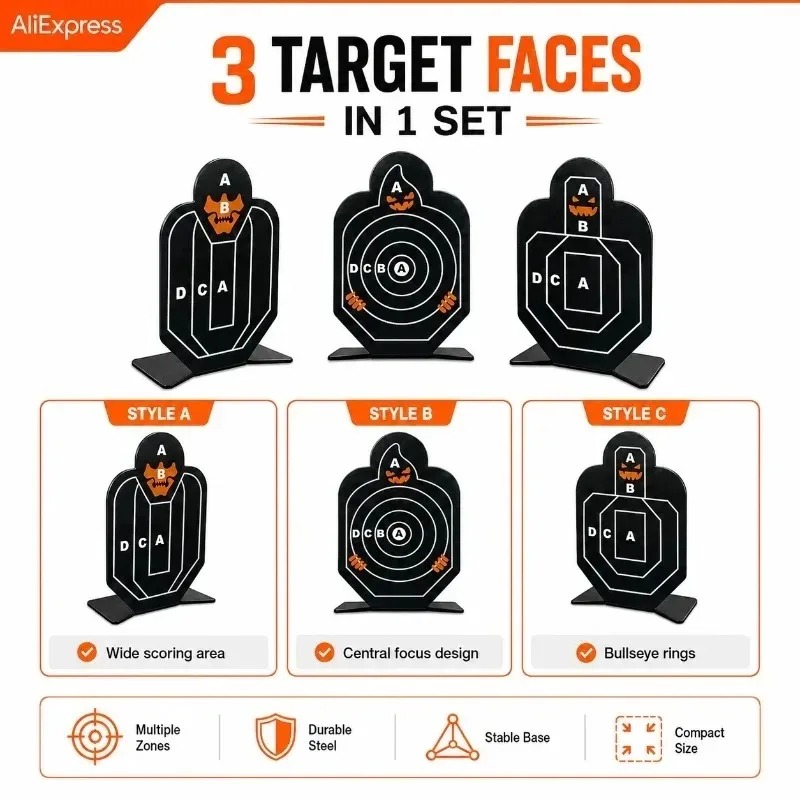 Robustes, selbststehendes Meta – Practice Target Board Bewertung und Preis